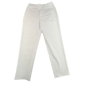 Athleta Brooklyn Pants Women Size 6 White Stretch‎ Pull On